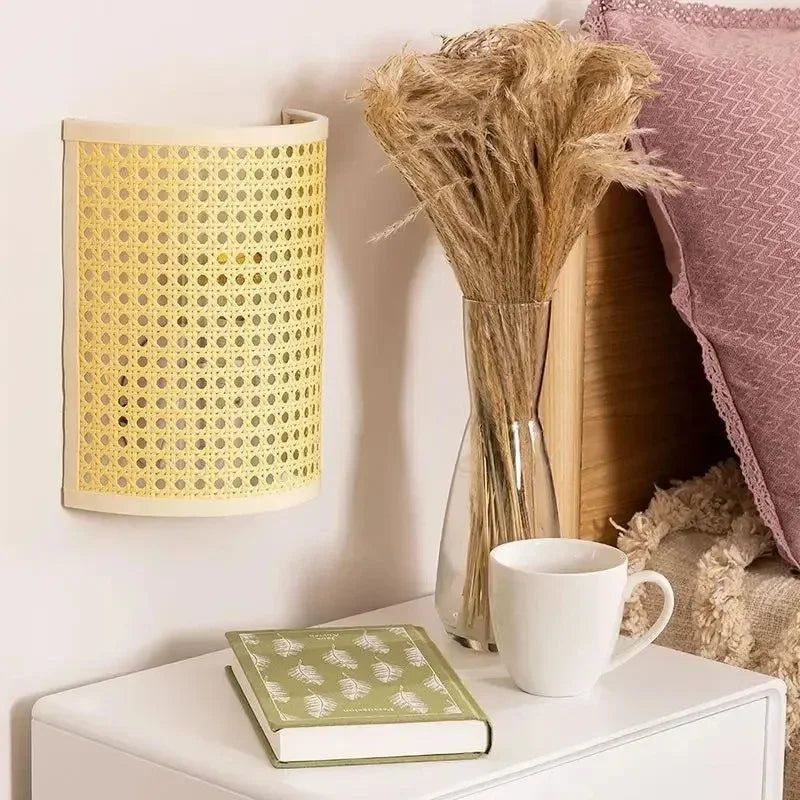 RattanGlow™ Wall Sconce