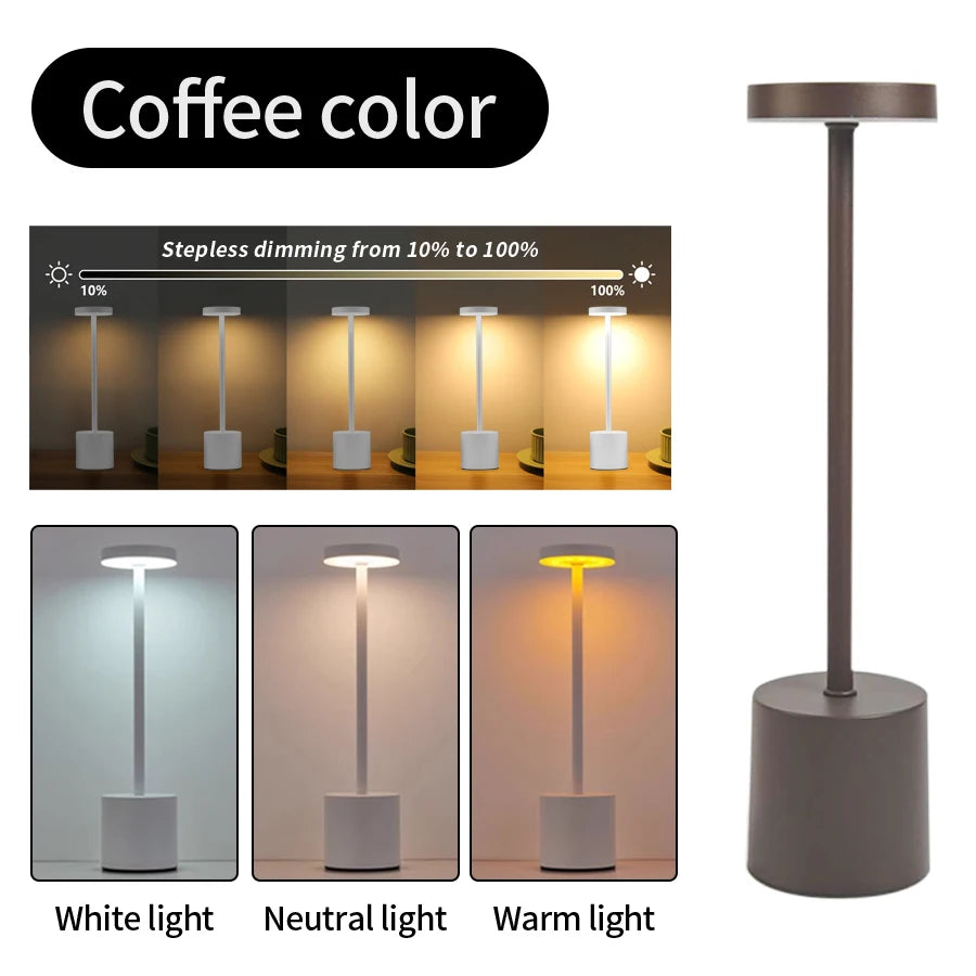 LumiTouch™ LED Table Lamp