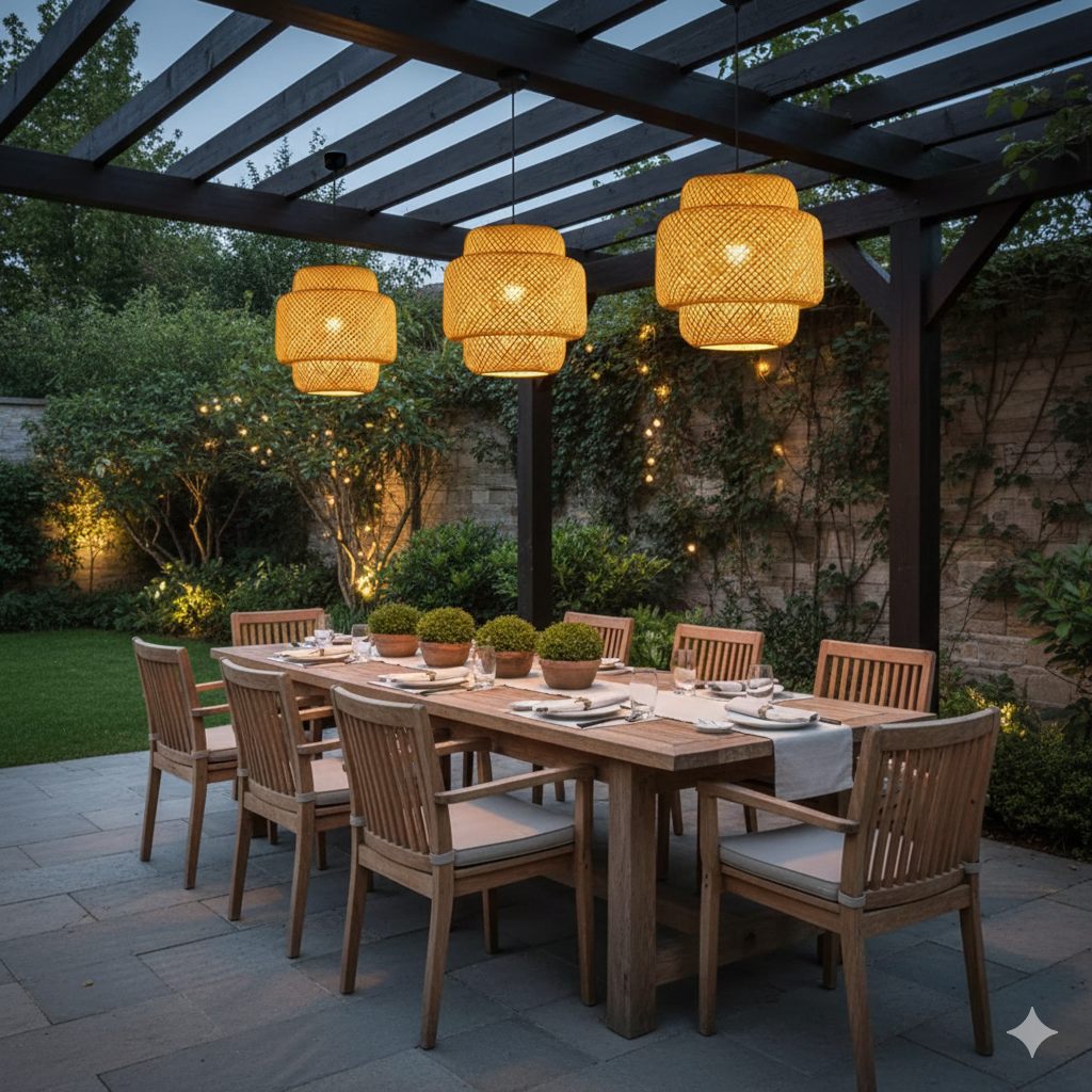 Bamboo Aura™ Pendant Light