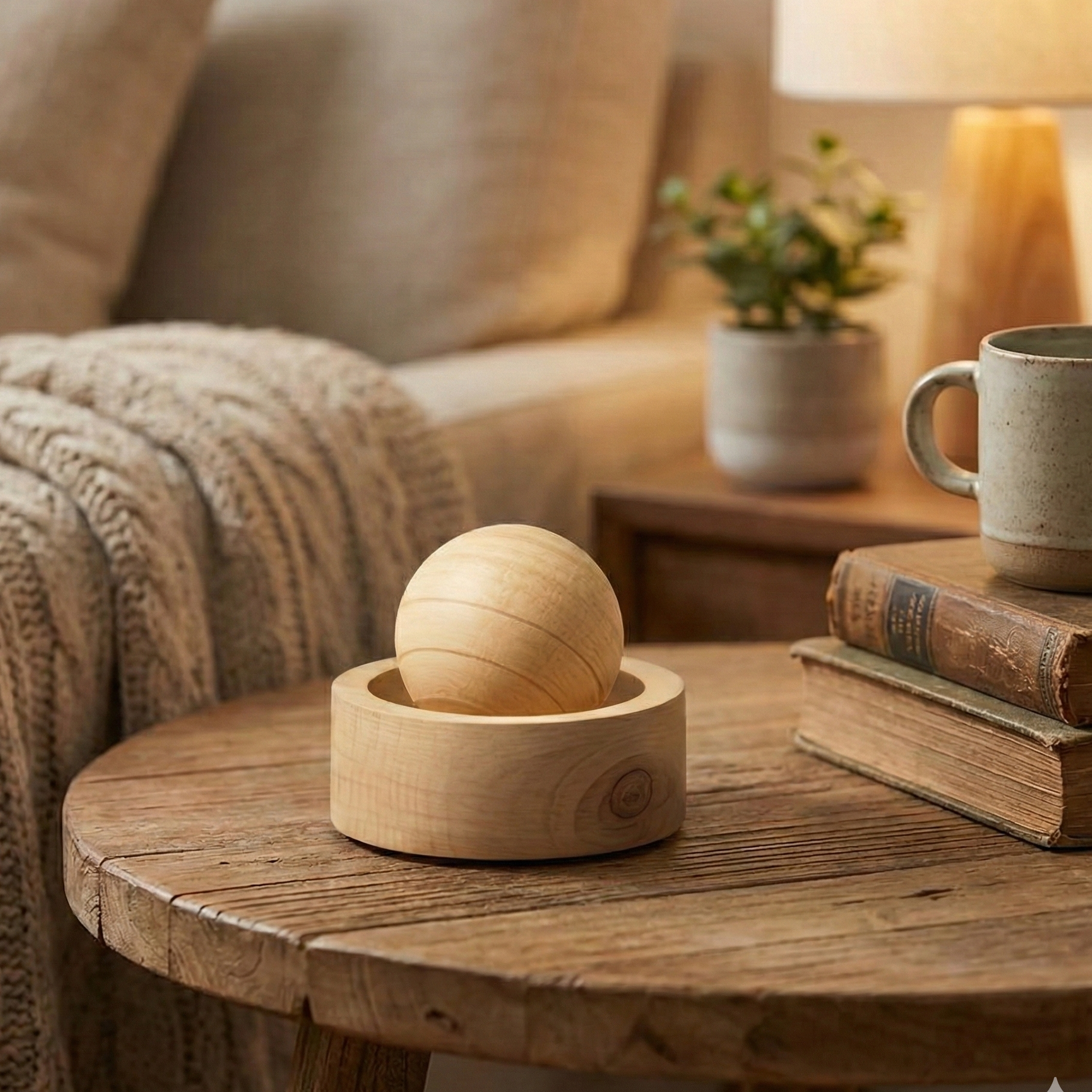 Mini Wooden Aroma Diffuser