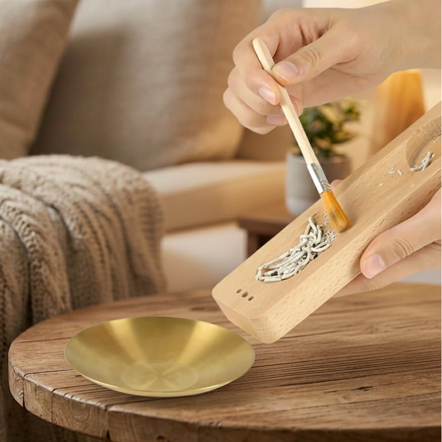 Sacred Burn – Palo Santo & Incense Holder