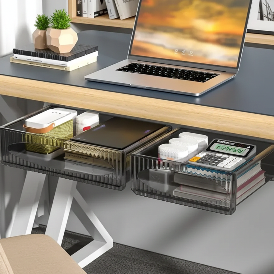 HiddenSlide™ | Under-Desk Storage Drawer